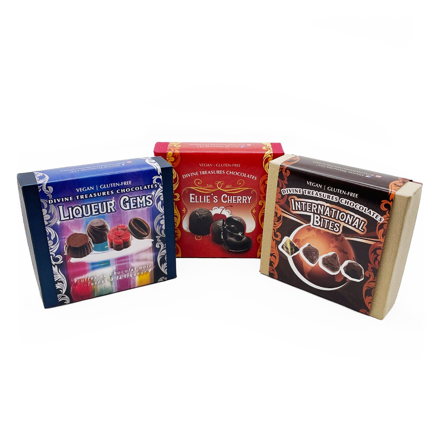 Vegan & Gluten-Free Liqueur Gems | Artisan Truffles Handmade with